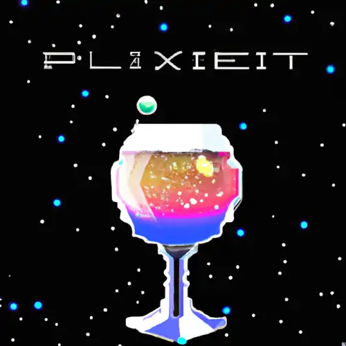 Une image de La recette du cocktail Galactic Mix : un mélange cosmique de vodka, coca cola et sirop de sucre de canne