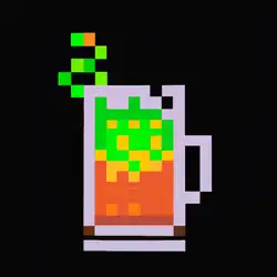 Une image de Elixir des Arcades Pixelisées - image générée par IA (DALL-E)